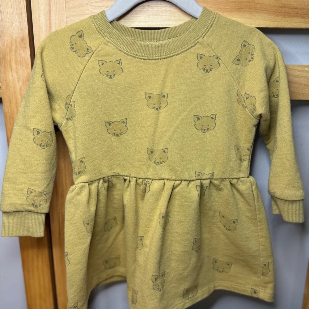 Rylee + Cru Tan mustard sweatshirt and jeggings infant 6-12 month - Picture 6 of 12